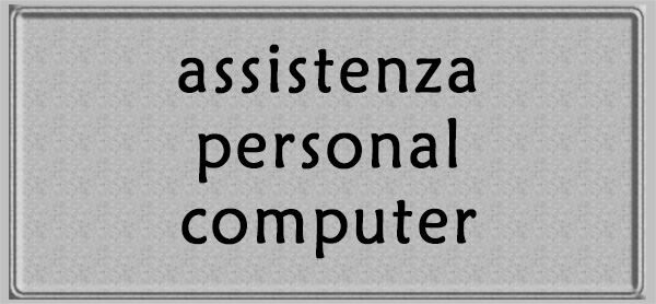assistenza personal computer